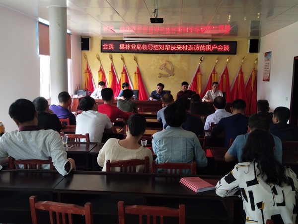 在村部交流座谈
